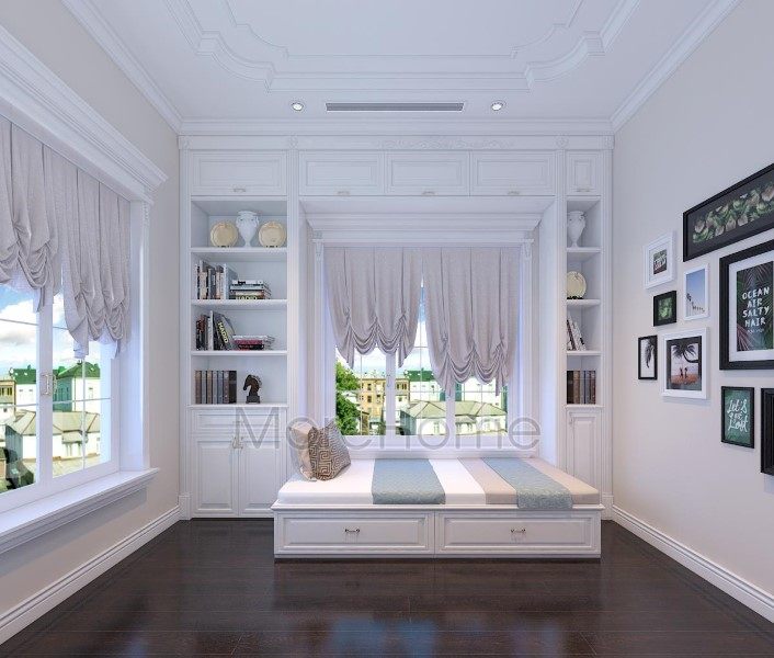 Thiết kế nội thất phòng ngủ biệt thự EuroLand